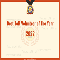 Best ToB Volunteer of The Year 2022