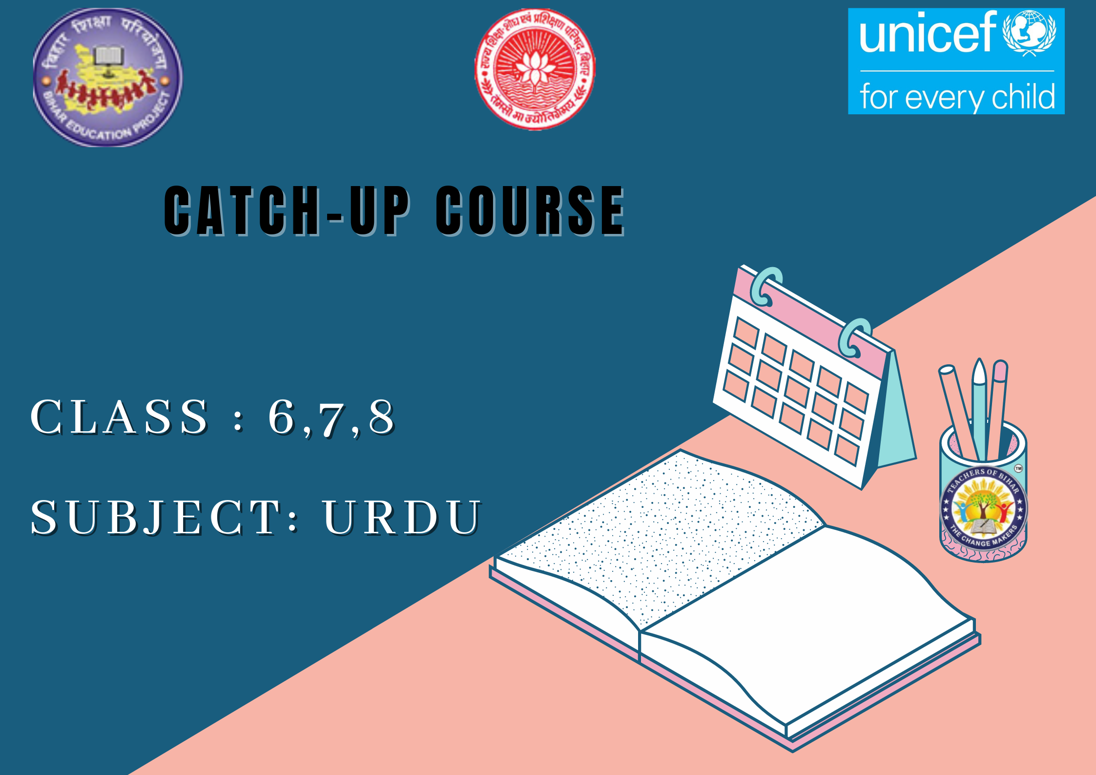 Urdu -Catch Up Course Class 6-8